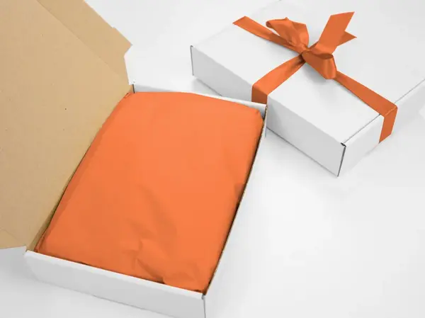 240 ks - Hedvábný papír 500x750 oranžový