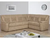 Rohová sedacia súprava Merlin II, béžová látka%