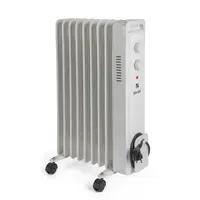 G21 Olejový radiátor Merapi biely, 9 rebier, 2000 W