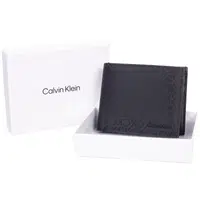 CALVIN KLEIN MEN&#39;S WALLET BLACK