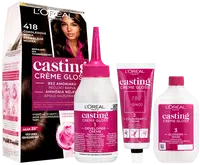 L'Oréal Paris Casting Crème Gloss semipermanentná farba na vlasy 418 čokoládová mocca