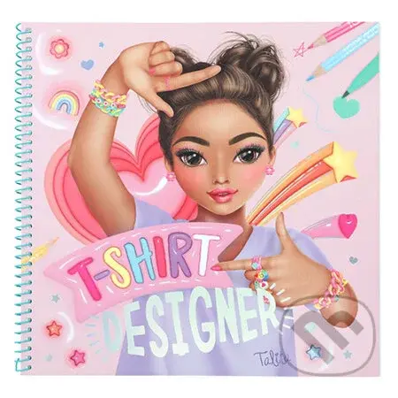 Omaľovánky, kreatívna sada Top Model (Talita - výnimočné omaľovánky s kreatívnou sadou so samolepkami značky Top Model.)