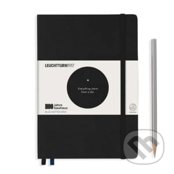 Zápisník Black A5 Medium Bauhaus Edition tečkovaný