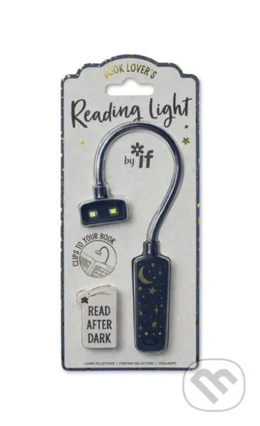 Lampička na čítenie - Moon and Stars
