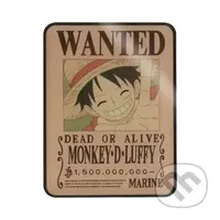 Magnetka One Piece - Wanted Luffy