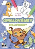 Omalovánky A5 Zoo - kniha z kategorie Omalovánky