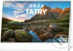 NOTIQUE Stolový kalendár Tatry 2026 (riadkový)