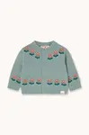 Kardigán pre bábätká Tinycottons FLOWERS BABY CARDIGAN