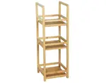 Regál se 3 přihrádkami Tadeas, bambus