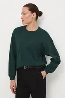 Bavlnené tričko s dlhým rukávom Medicine