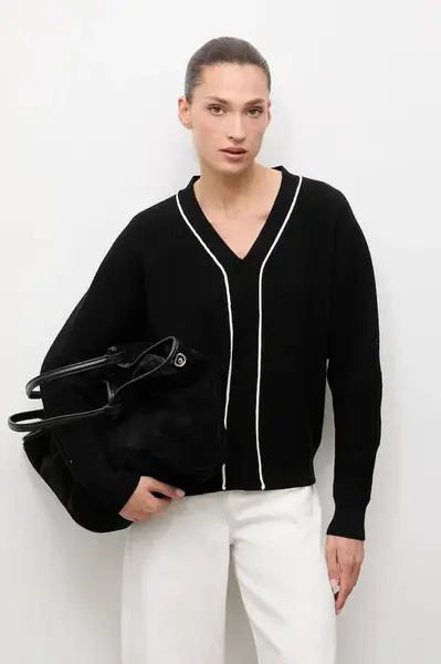 Kašmírový a hedvábný svetr Answear.LAB