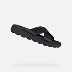Black men's slippers Geox Spherica EC6 - Men