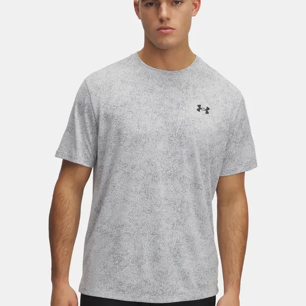 Pánské tričko Under Armour UA Tech Tee Pixelate-GRY - Pánské