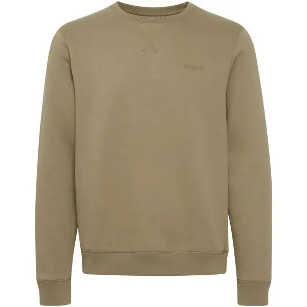 BLEND BHDOWNTON CREW NECK SWEAT NOOS Pánská mikina, hnědá, velikost