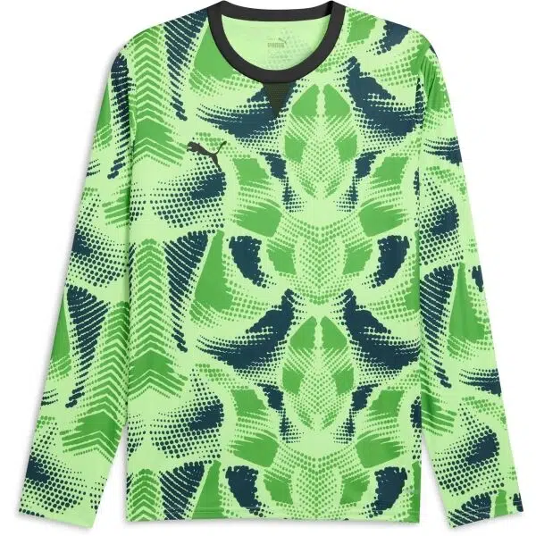 Puma TEAMTARGET GL LS JERSEY Pánský brankářský dres, zelená, velikost