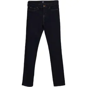 GAP V-SUPSKNY Dívčí džíny, tmavě modrá, velikost 8Y