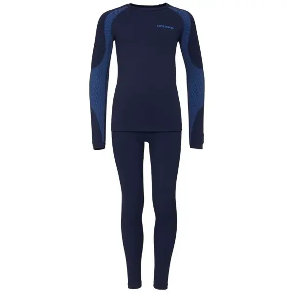 Arcore JAWEN Dětský termoset, tmavě modrá, velikost 116-122