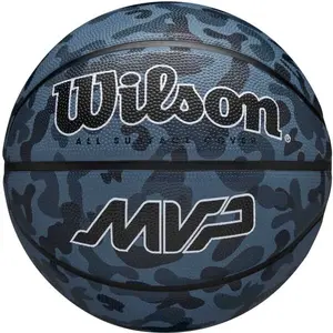 Wilson MVP Basketbalový míč, modrá, velikost