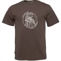 BUSHMAN AMISK Pánské triko, hnědá, velikost