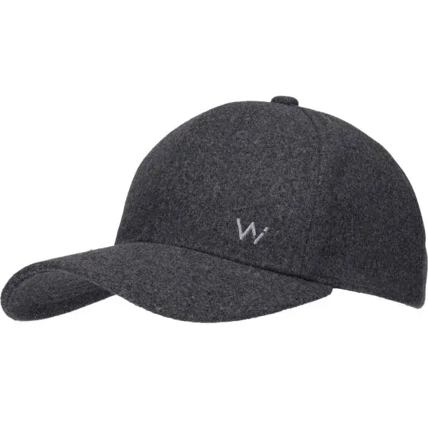 Willard TOMYS Pánská zimní čepice s kšiltem, tmavě šedá, velikost