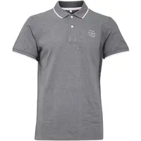 BLEND POLO SHIRT Pánské polotričko, tmavě šedá, velikost XXXL