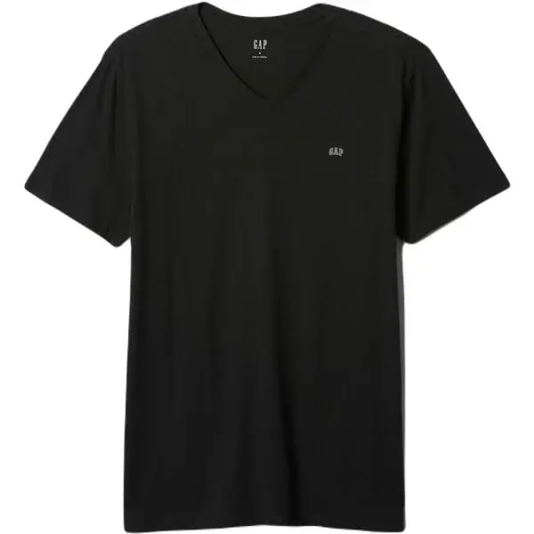GAP V-FRCH EVERYDAY Pánské tričko, černá, velikost