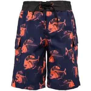 AQUOS PRESTON Chlapecké šortky, tmavě modrá, velikost 128-134