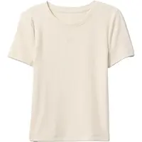 GAP MOD RIB ABBRV Dámské tričko, béžová, velikost