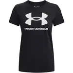 Under Armour LIVE SPORTSTYLE GRAPHIC Dámské triko, černá, velikost M