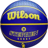 Wilson NBA PLAYER ICON OUTDOOR STEPHEN CURRY Basketbalový míč, modrá, velikost