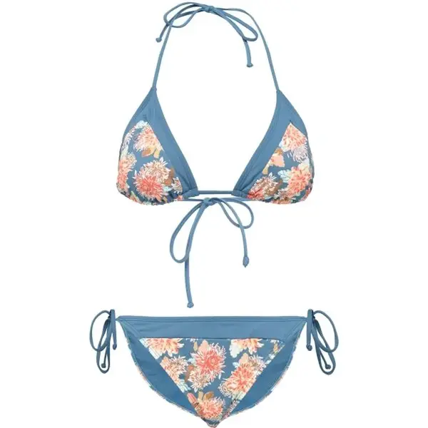 AQUOS TABA Dámské dvoudílné plavky, modrá, velikost