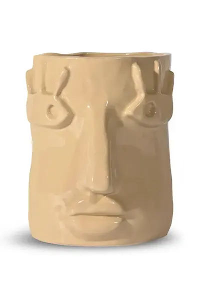 Obal na květináč Byon x Emma Widell, Facy 15 cm S