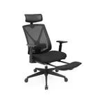 Boxxx OTOČNÁ ŽIDLE, síťovina, černá