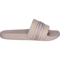 Tommy Hilfiger POOLSIDE WITHWEBBING Dámské pantofle, béžová, velikost