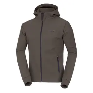 Northfinder CHEDOMIR Pánská sportovní mikina, khaki, velikost