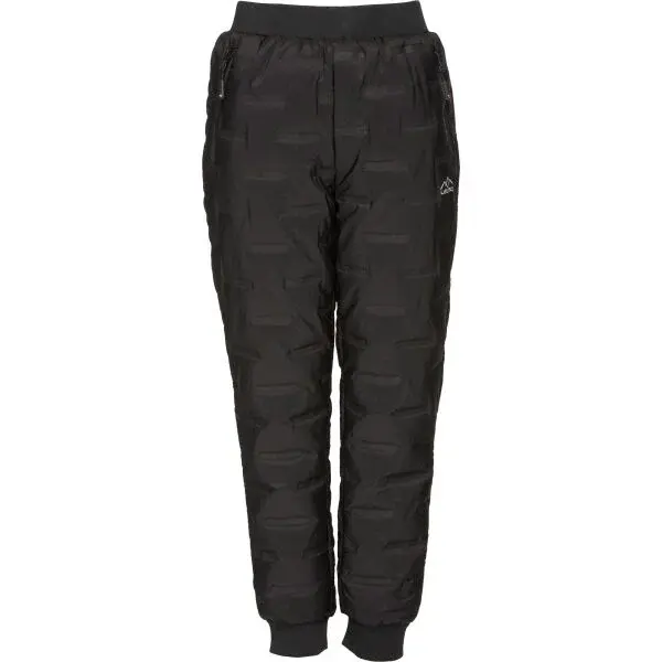 Lewro BRIN Dětské zateplené kalhoty, černá, velikost 128-134