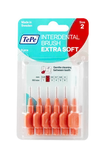 TEPE Extra soft Medzizubné kefky 0,5 mm svetločervené 6 ks