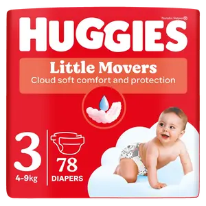 HUGGIES® Ultra Comfort Jumbo 3, 78 ks