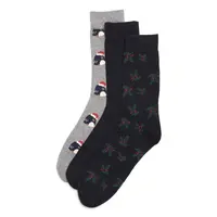 BLEND BHMAKENNA 3PK Pánské ponožky, mix, velikost