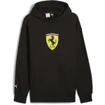 Puma FERRARI RACE BIG SHIELD HOODIE Pánská mikina, černá, velikost