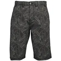 Willard JESPI Pánské plátěné šortky, černá, velikost