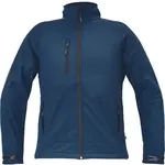 CERVA CHITRA Pánská softshellová bunda, tmavě modrá, velikost