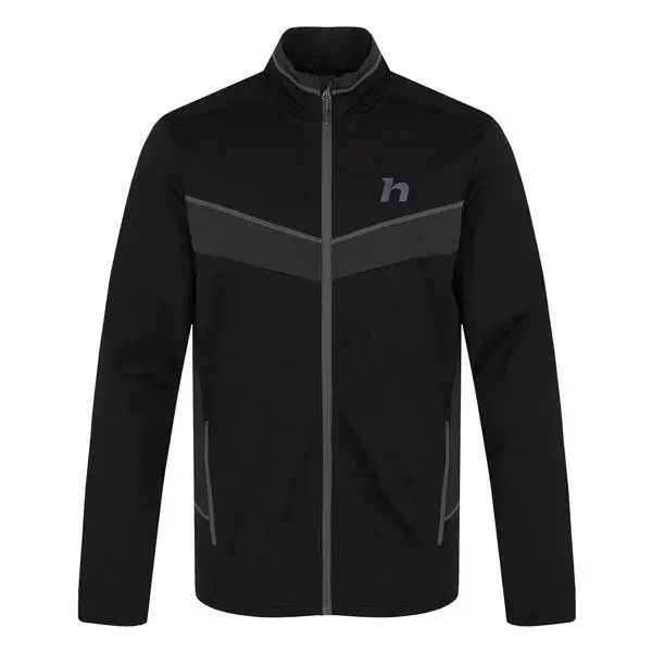 Hannah TREYVON Pánská funkční mikina, černá, velikost