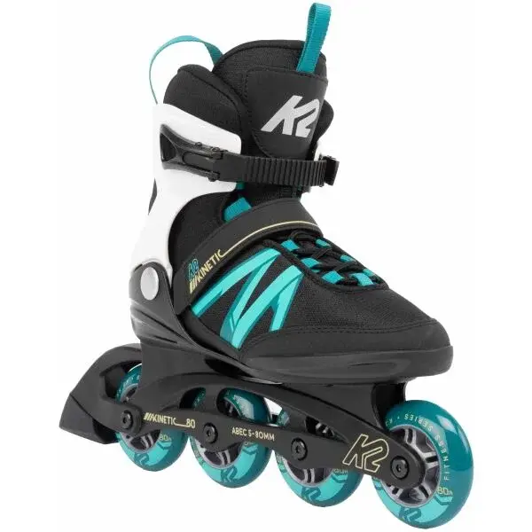 K2 KINETIC 80 W Dámské inline brusle, černá, velikost 41.5