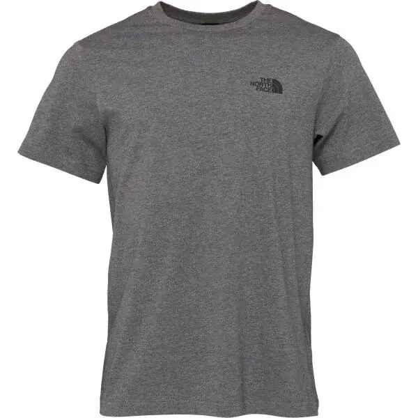 The North Face SIMPLE DOME Pánské tričko, šedá, velikost