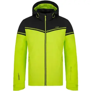 LOAP FLOID Pánská lyžařská bunda, reflexní neon, velikost XXL