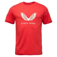 CASTORE SLAVIA PRAGUE PRESENTATION LOGO TEE Pánské triko, červená, velikost