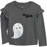 GAP BABY Dětské tričko, tmavě šedá, velikost 4Y