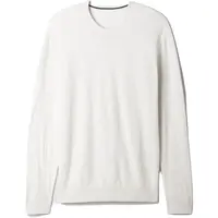 GAP V-CORE COTTON CREW Pánský svetr, bílá, velikost