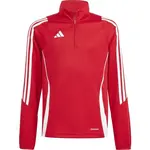 adidas TIRO24 TRAINING TOP Dětská sportovní mikina, červená, velikost